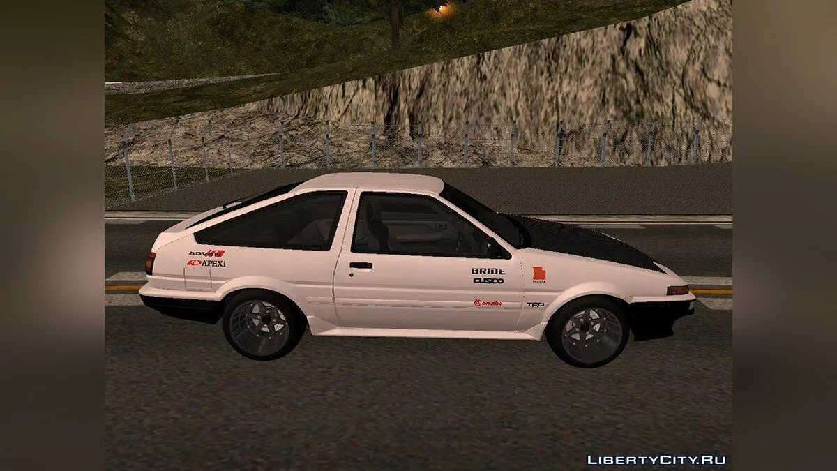 Toyota AE86 Trueno Kouki Touge Edition / GTA San Andreas