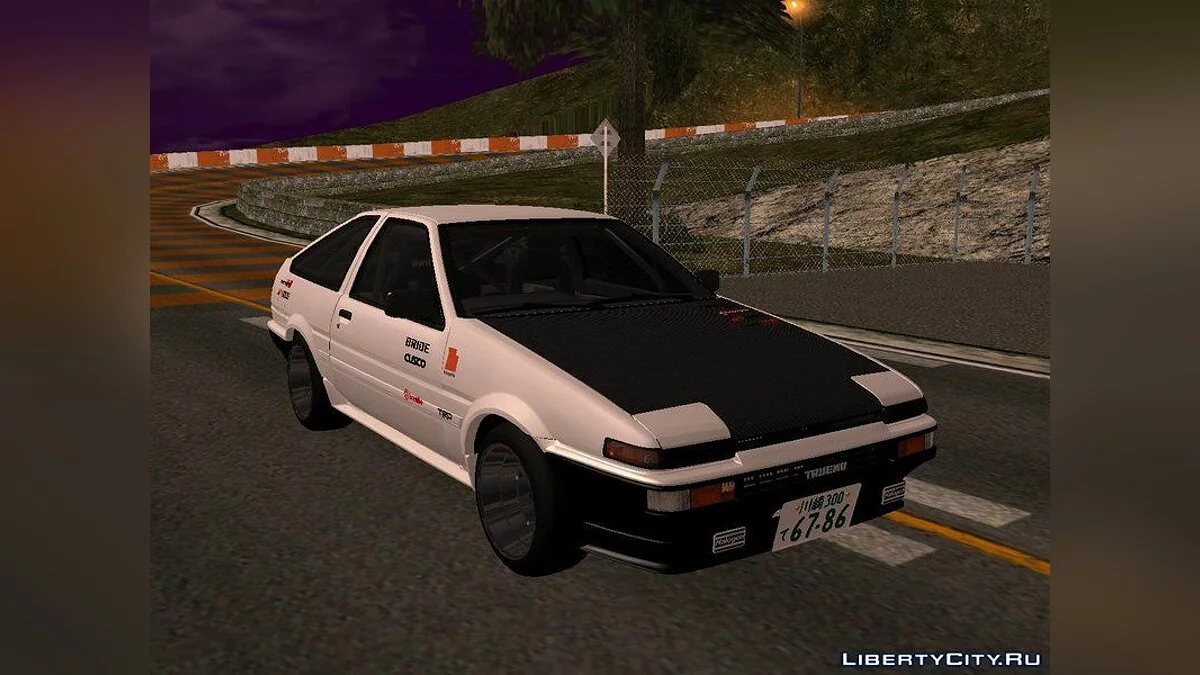 Toyota AE86 Trueno Kouki Touge Edition / GTA San Andreas