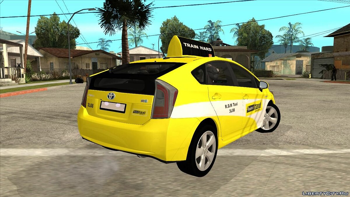 Скачать Toyota Prius Radmir Taxi для GTA San Andreas