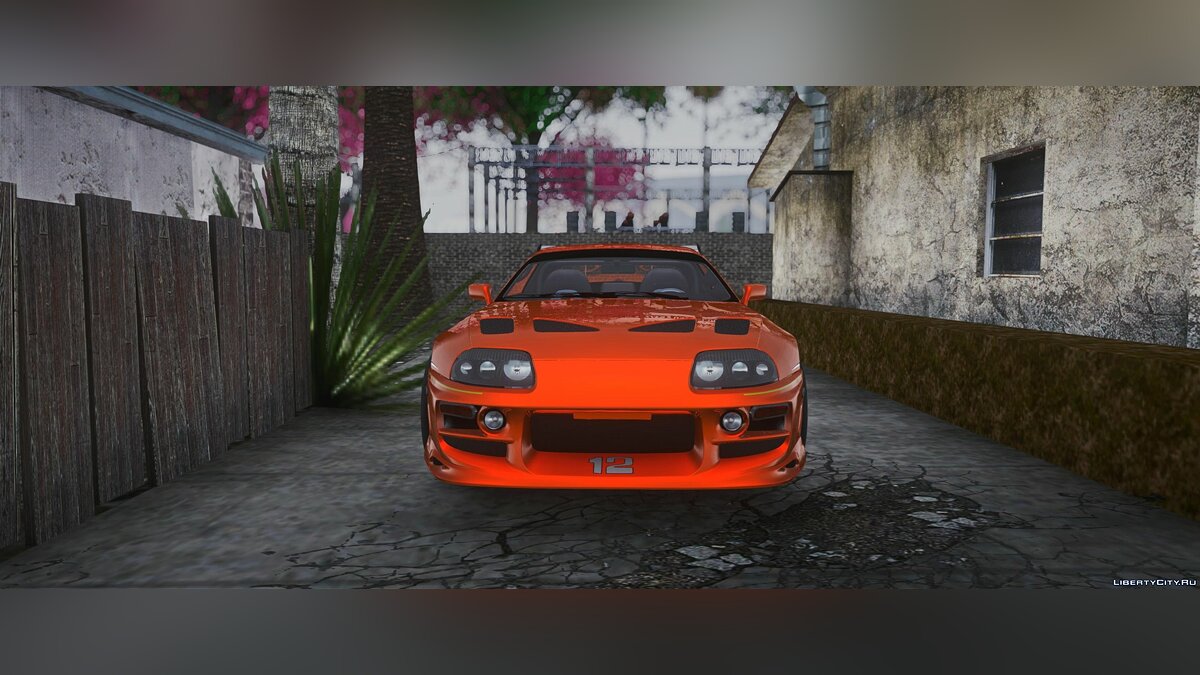 Скачать Toyota Supra MK IV 1994 - "Форсаж" для GTA San Andreas