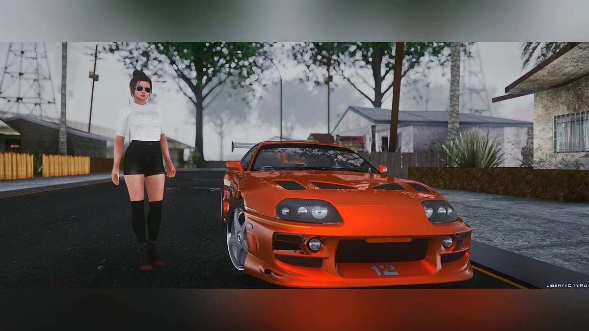 Toyota Supra MK IV 1994 - "Форсаж" / GTA San Andreas