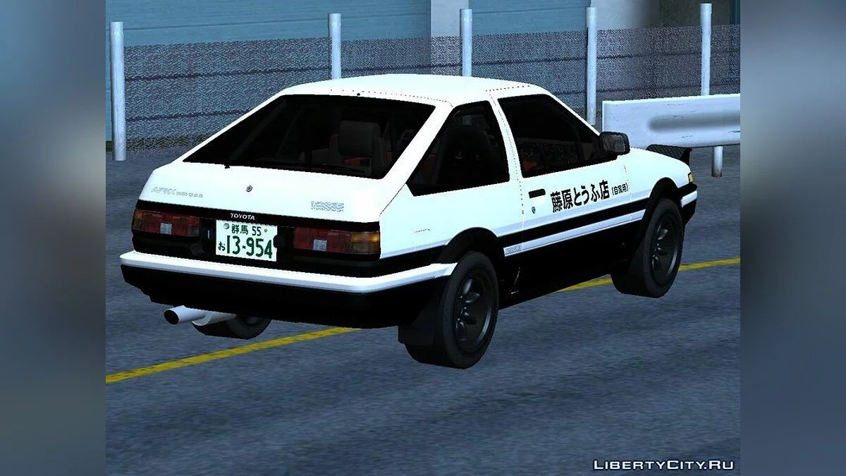 Initial D Fifth/Final Stage Fujiwara Takumi AE86 / GTA San Andreas