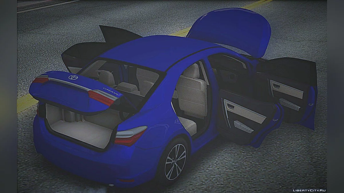 Toyota Corolla 2018 / GTA San Andreas