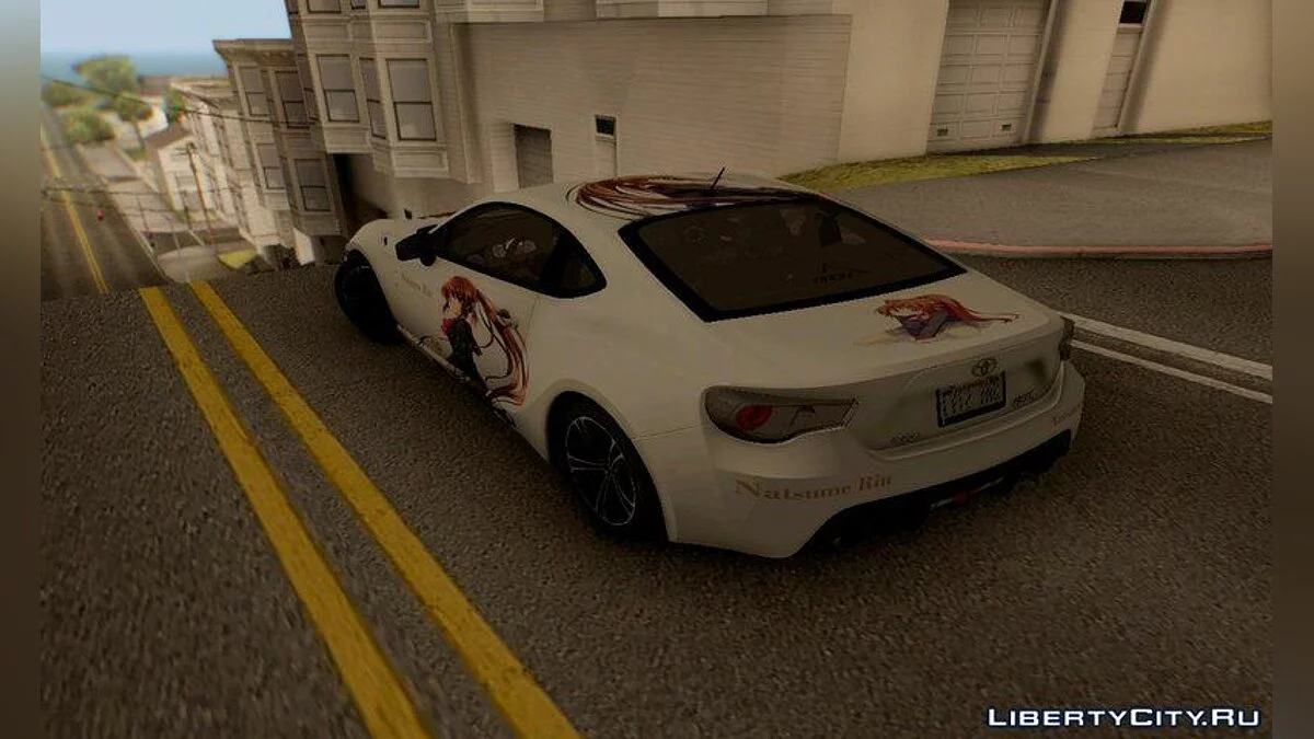 Toyota Gt86 Natsume Rin Itasha 2012 / GTA San Andreas