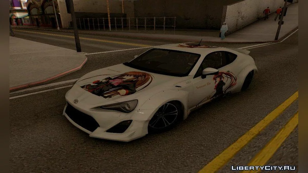 Toyota Gt86 Natsume Rin Itasha 2012 / GTA San Andreas