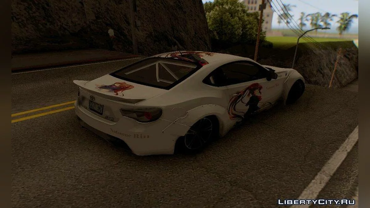 Toyota Gt86 Natsume Rin Itasha 2012 / GTA San Andreas