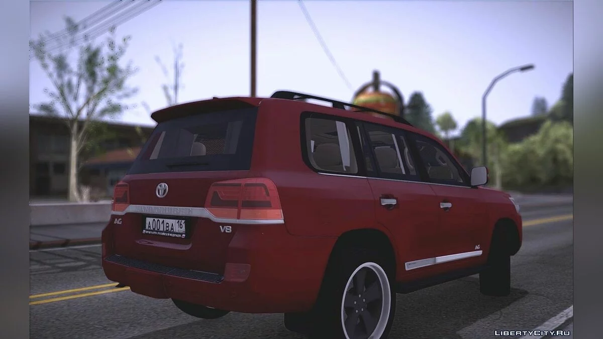 Toyota Land Cruiser 200 B7 / GTA San Andreas