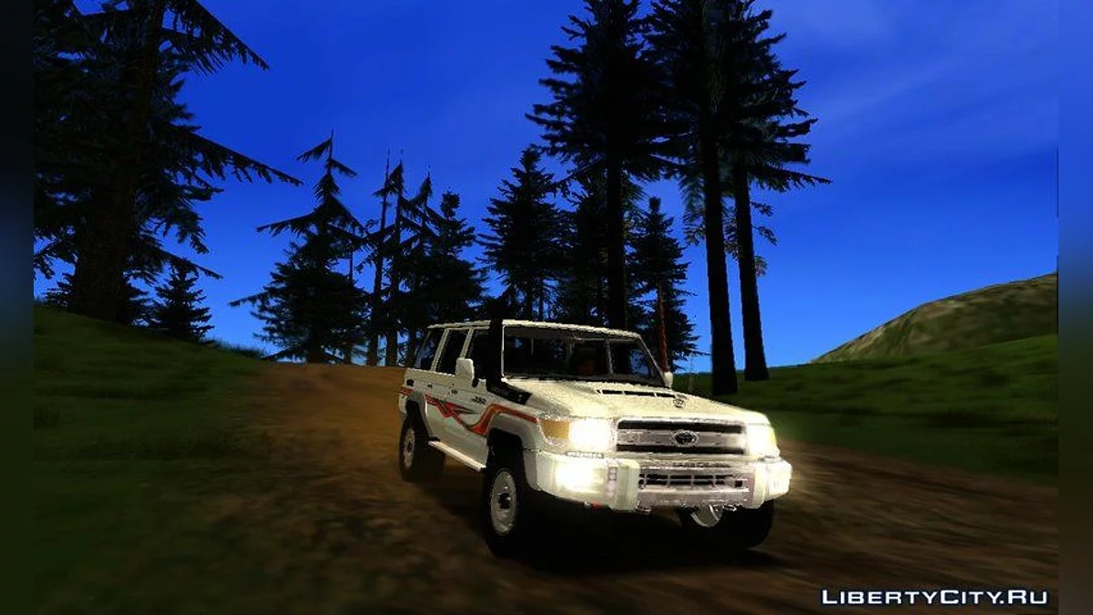 Toyota Land Cruiser Lc76 / GTA San Andreas
