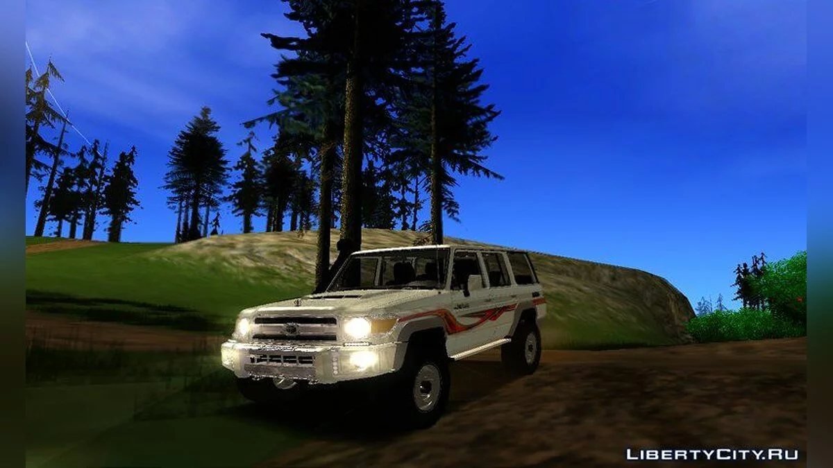 Toyota Land Cruiser Lc76 / GTA San Andreas