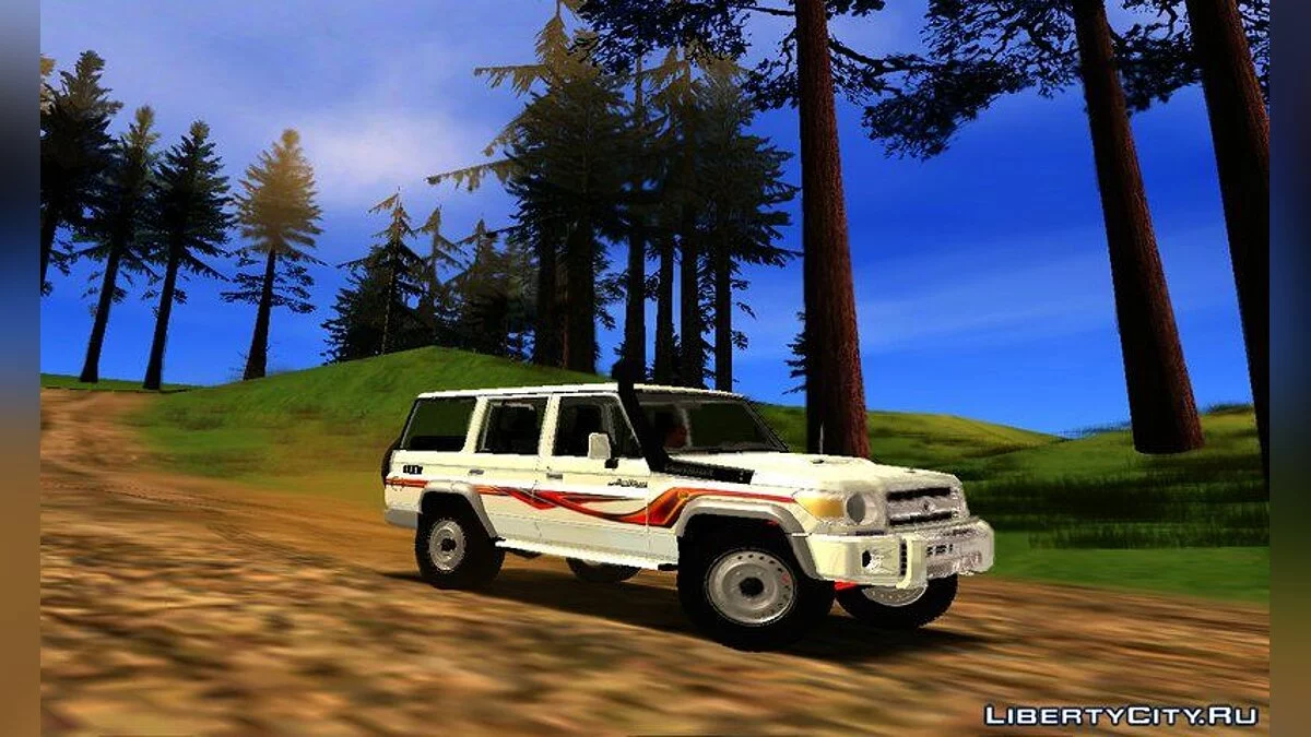 Toyota Land Cruiser Lc76 / GTA San Andreas