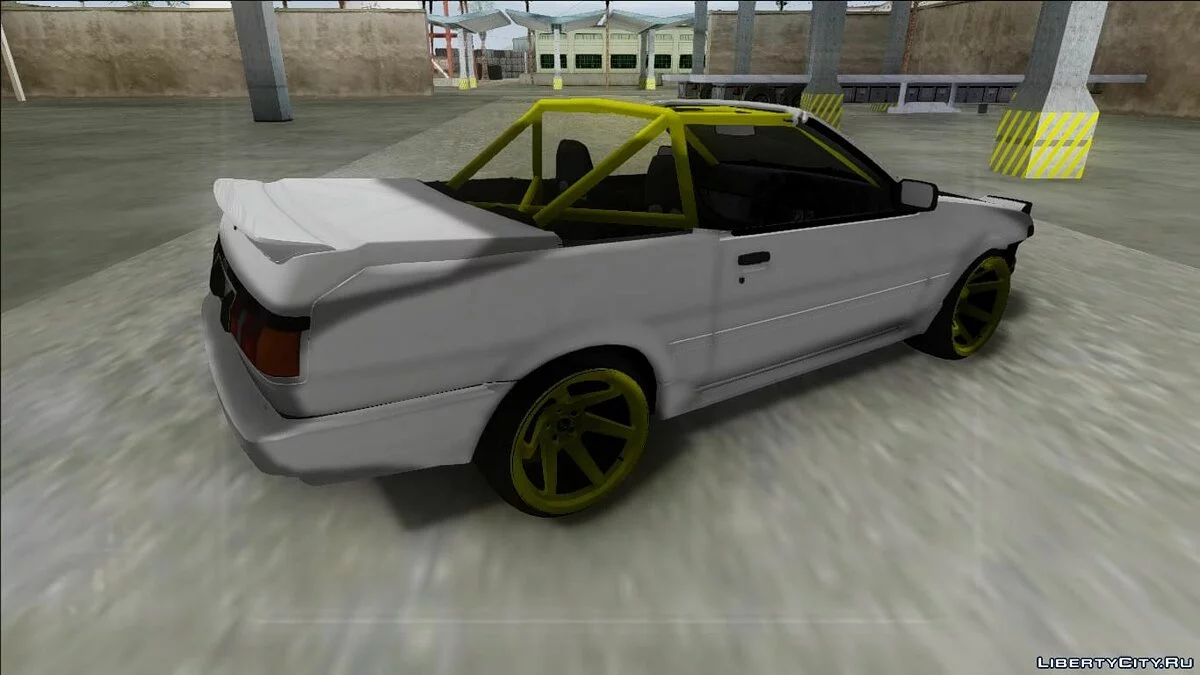 Toyota AE86 Cabrio Drift / GTA San Andreas