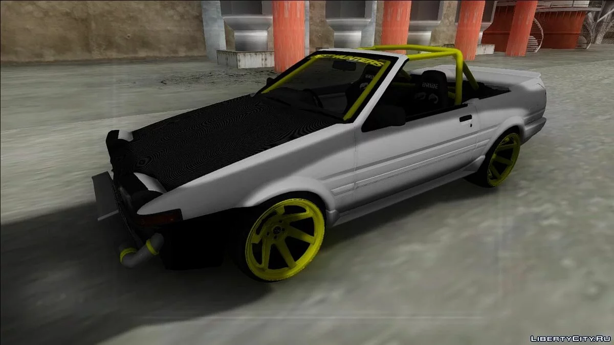 Toyota AE86 Cabrio Drift / GTA San Andreas