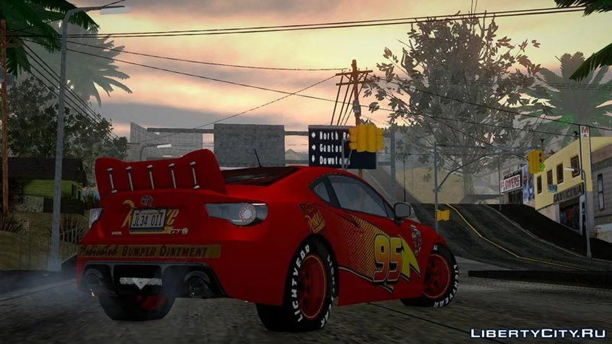 Toyota GT86 Mcqueen 2012 / GTA San Andreas