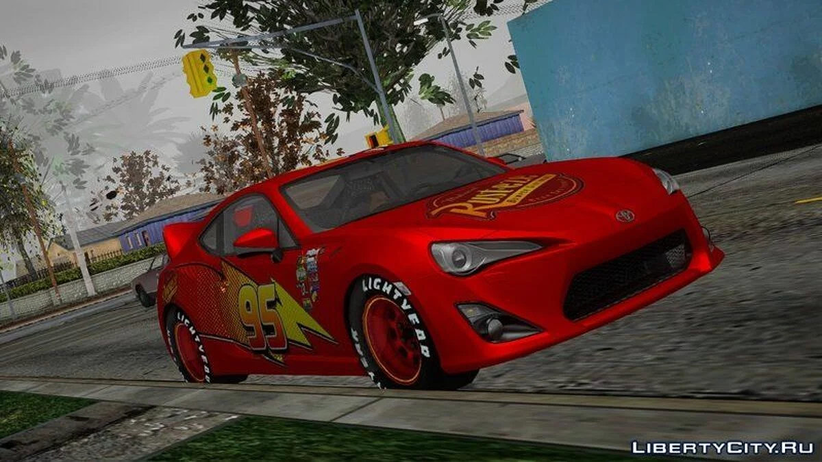 Toyota GT86 Mcqueen 2012 / GTA San Andreas
