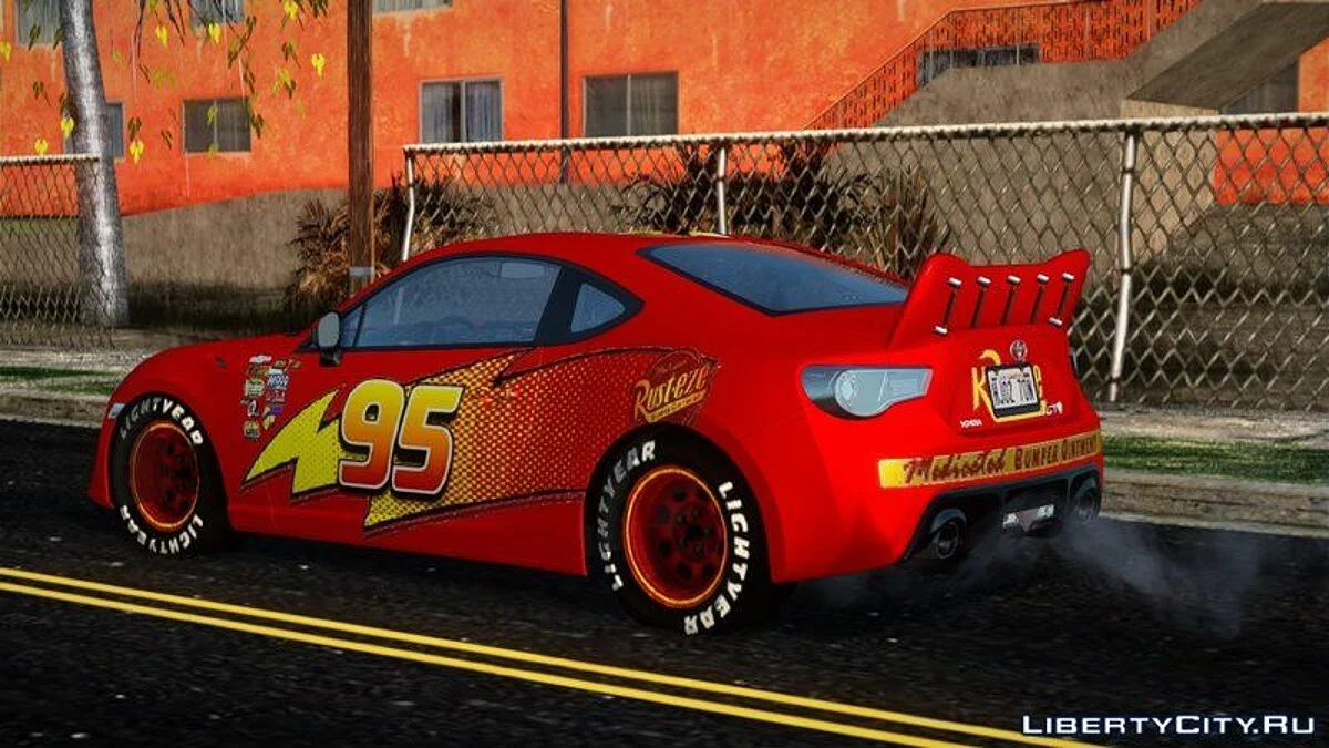 Toyota GT86 Mcqueen 2012 / GTA San Andreas