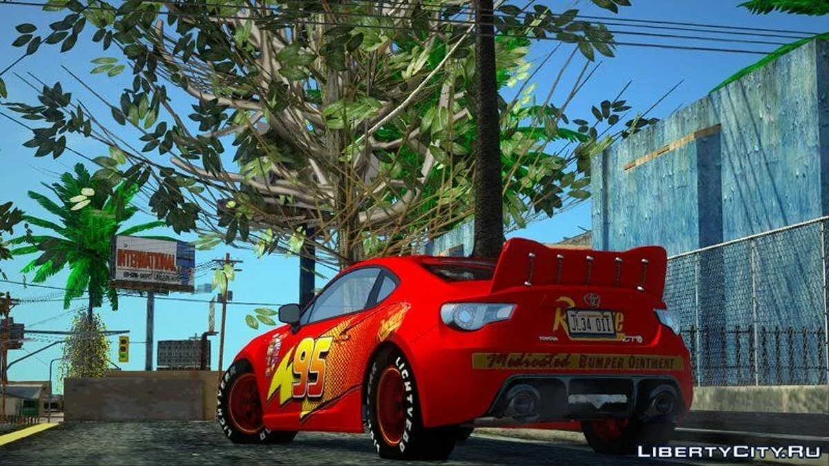 Toyota GT86 Mcqueen 2012 / GTA San Andreas