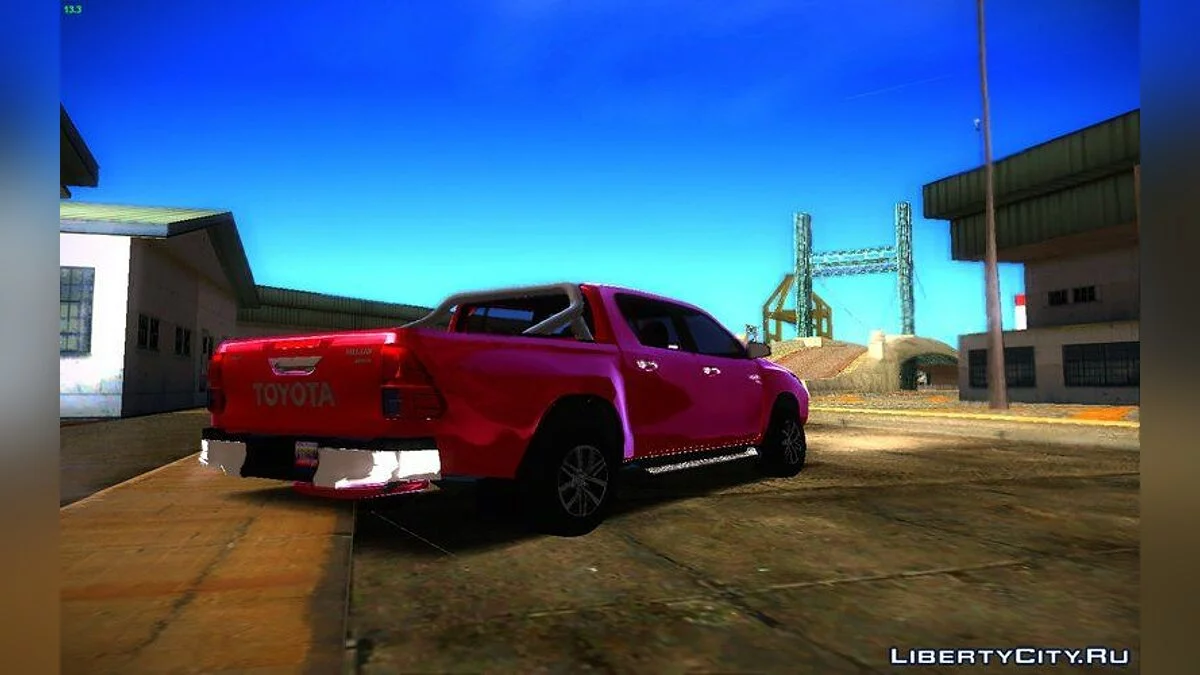 Toyota Hilux Front Fortuner 2018 / GTA San Andreas