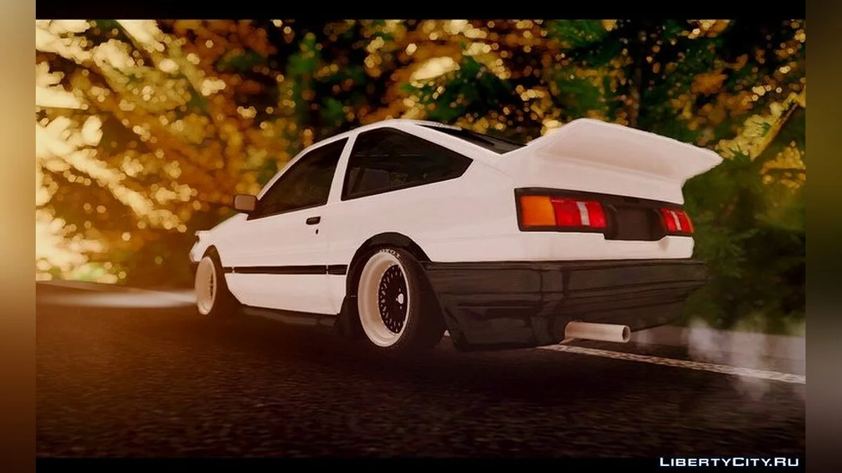 Toyota Trueno AE86 1986 года / GTA San Andreas