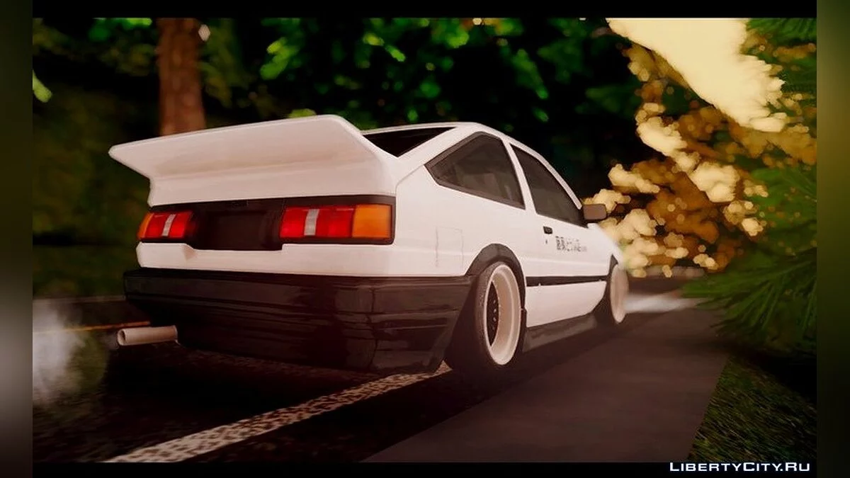 Toyota Trueno AE86 1986 года / GTA San Andreas