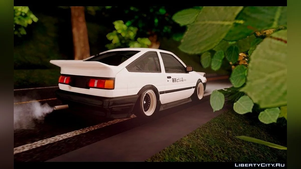 Toyota Trueno AE86 1986 года / GTA San Andreas