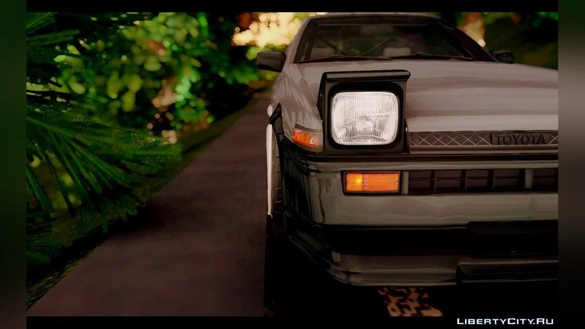 Toyota Trueno AE86 1986 года / GTA San Andreas