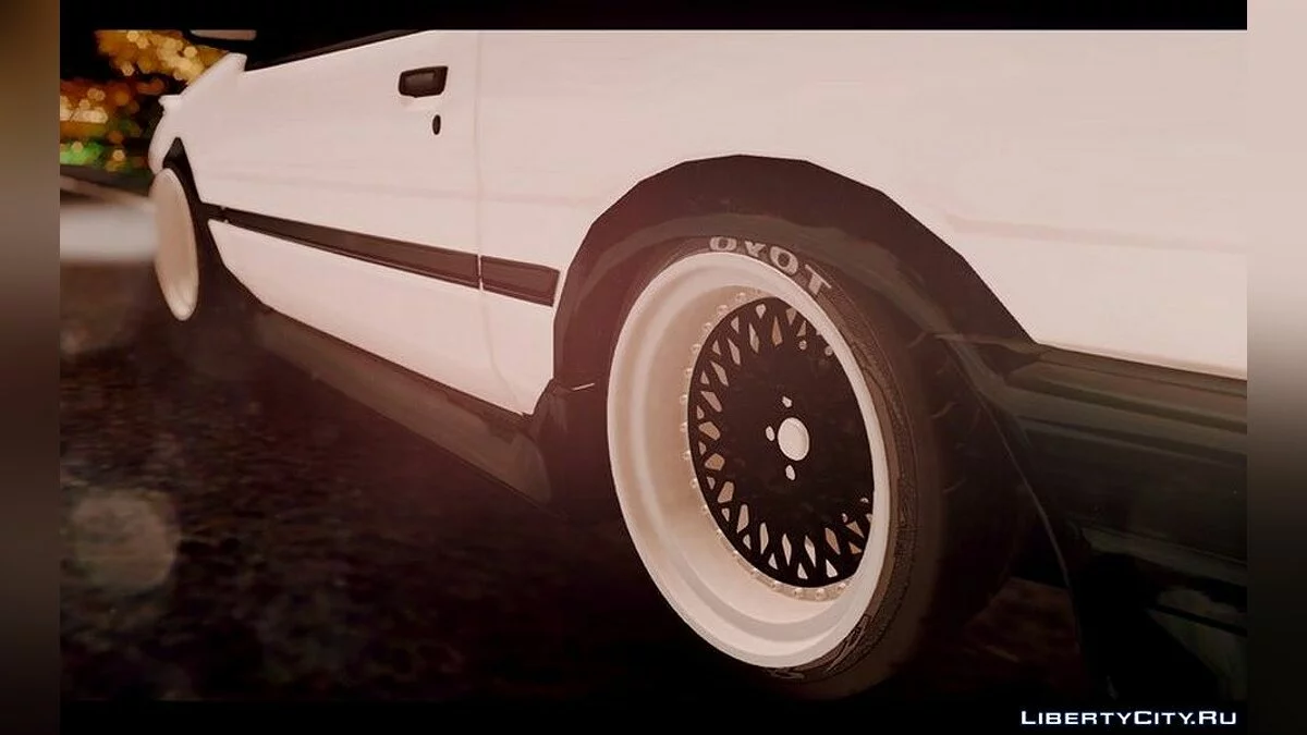 Toyota Trueno AE86 1986 года / GTA San Andreas