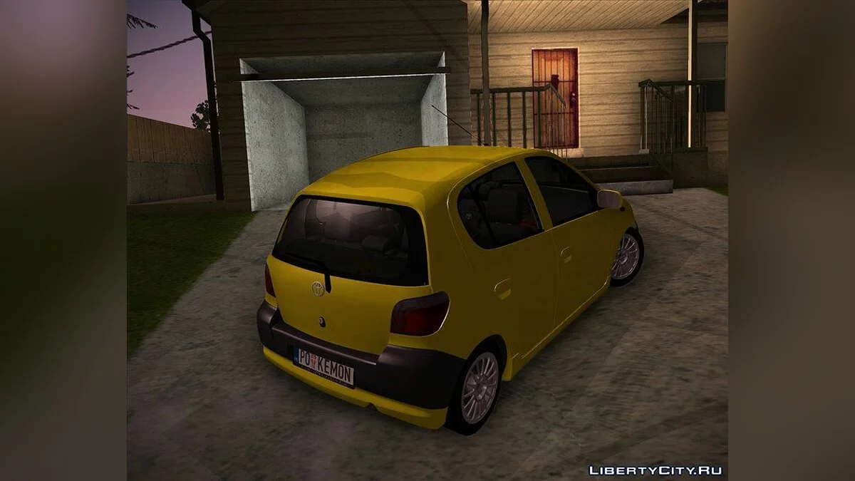 Toyota Yaris Pokemon / GTA San Andreas