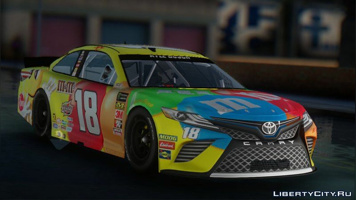 Скачать 2019 Toyota Camry Nascar для GTA San Andreas