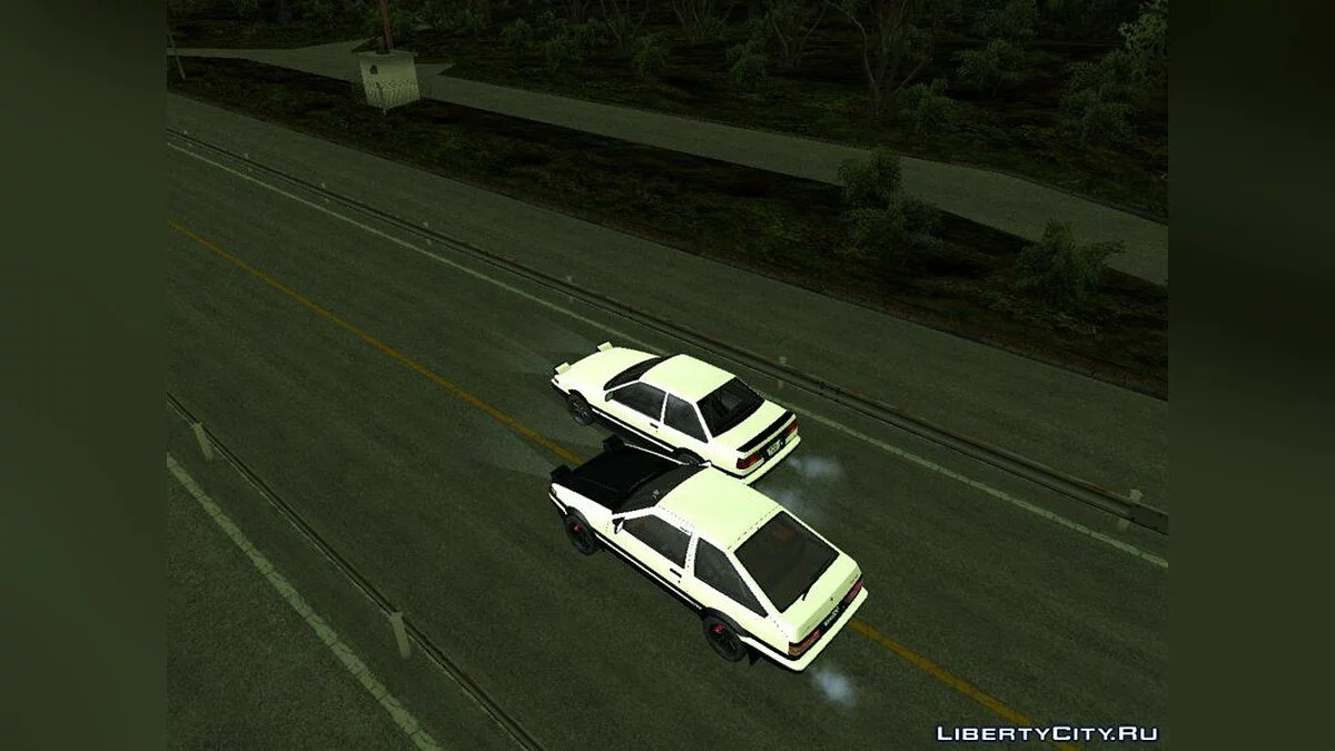 Initial D Final Stage Shinji Inui Toyota Sprinter Trueno AE86 Coupe / GTA San Andreas