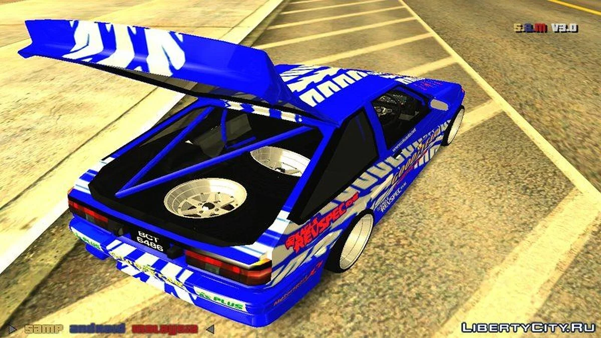 Toyota Sprinter Trueno AE86 Goodyear Impak Maksima / GTA San Andreas