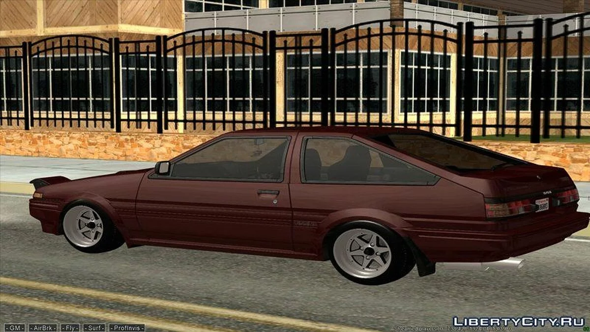 Toyota AE86 trueno / GTA San Andreas