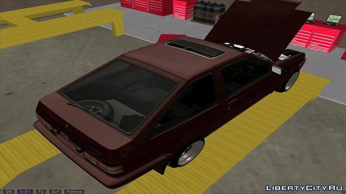Toyota AE86 trueno / GTA San Andreas