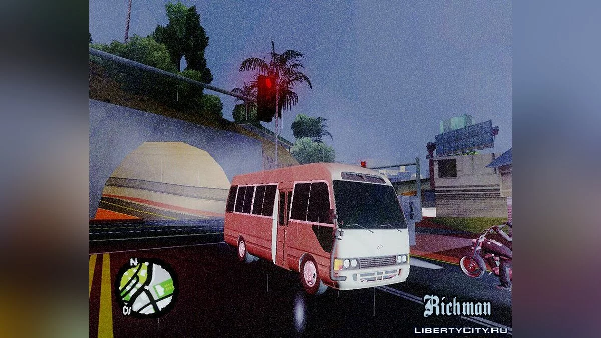 Toyota Coaster G3 / GTA San Andreas