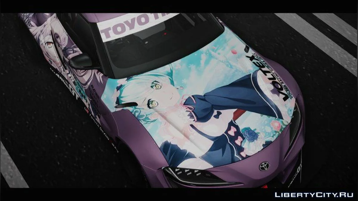 2019 Toyota Supra A90 Rockey Bunny Pandem / GTA San Andreas