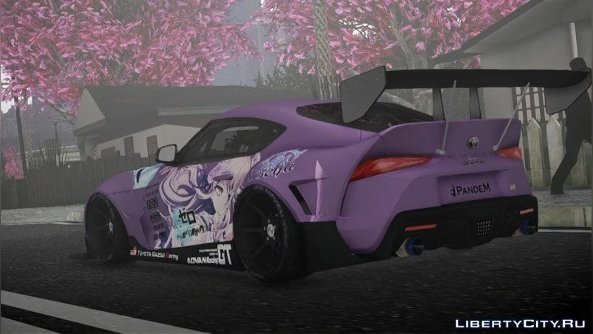 2019 Toyota Supra A90 Rockey Bunny Pandem / GTA San Andreas