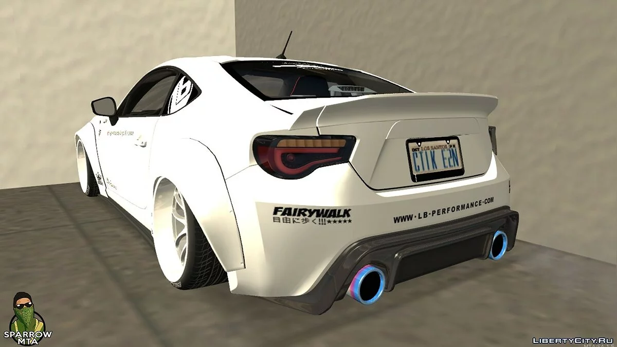 Toyota GT86 / GTA San Andreas