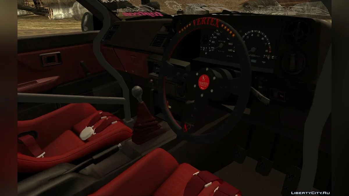 Toyota AE86 Levin (Coupe) - Vision TopTeen / GTA San Andreas