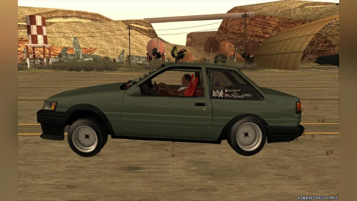 Toyota AE86 Levin (Coupe) - Vision TopTeen / GTA San Andreas