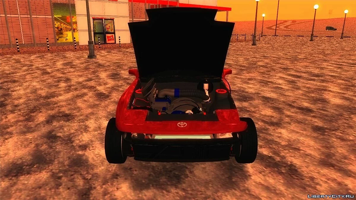 Toyota Supra Turbo Mk III 1992 (Русская Джимхана) / GTA San Andreas