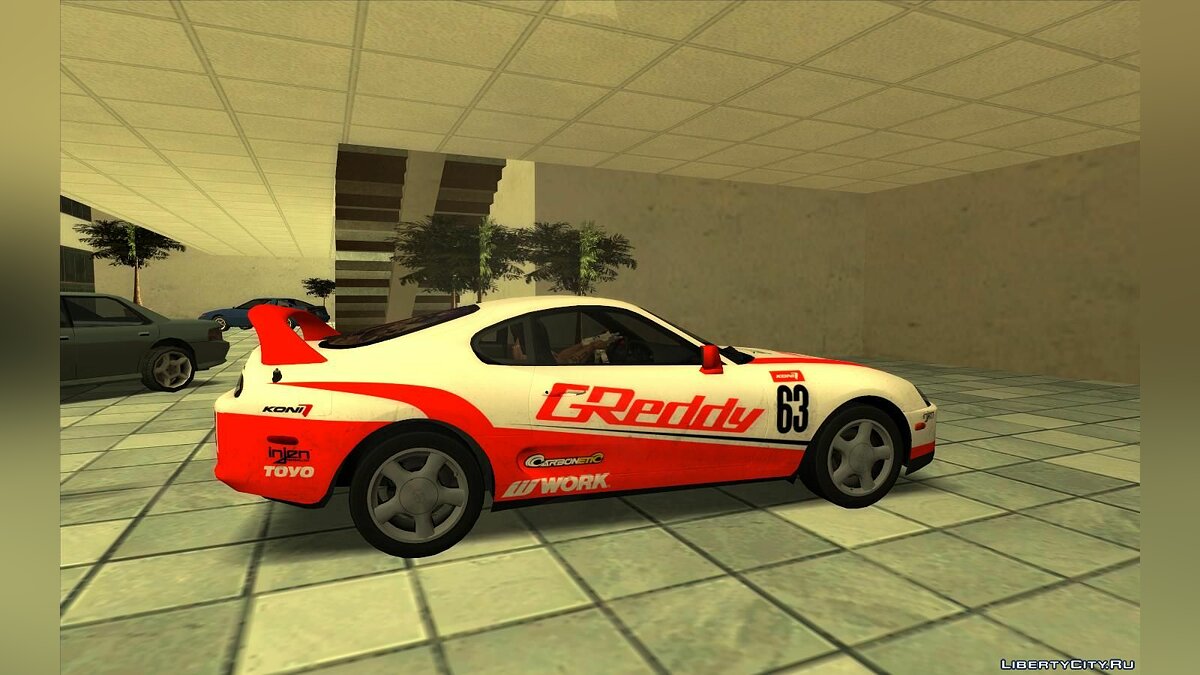 Скачать 1998 Toyota Supra A80 [RHA] для GTA San Andreas