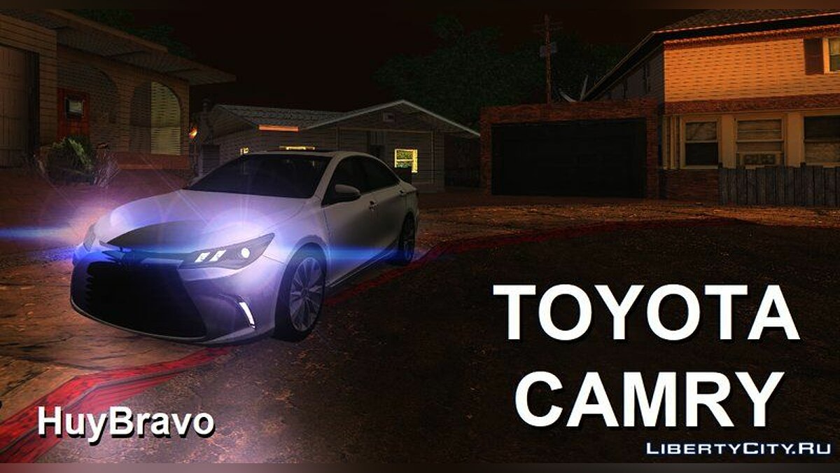 Скачать Toyota Camry + Свои звуки для GTA San Andreas