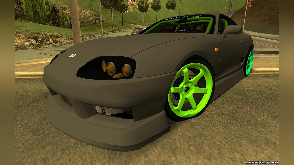 Скачать Toyota Supra Drift Monster Energy для GTA San Andreas