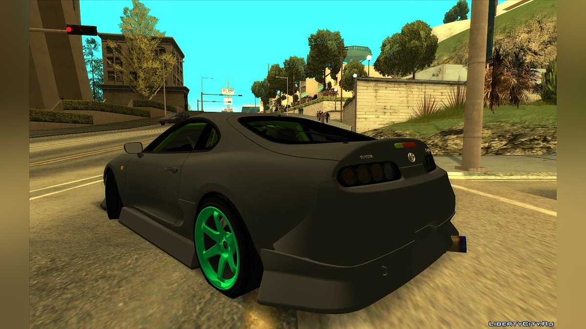 Скачать Toyota Supra Drift Monster Energy для GTA San Andreas