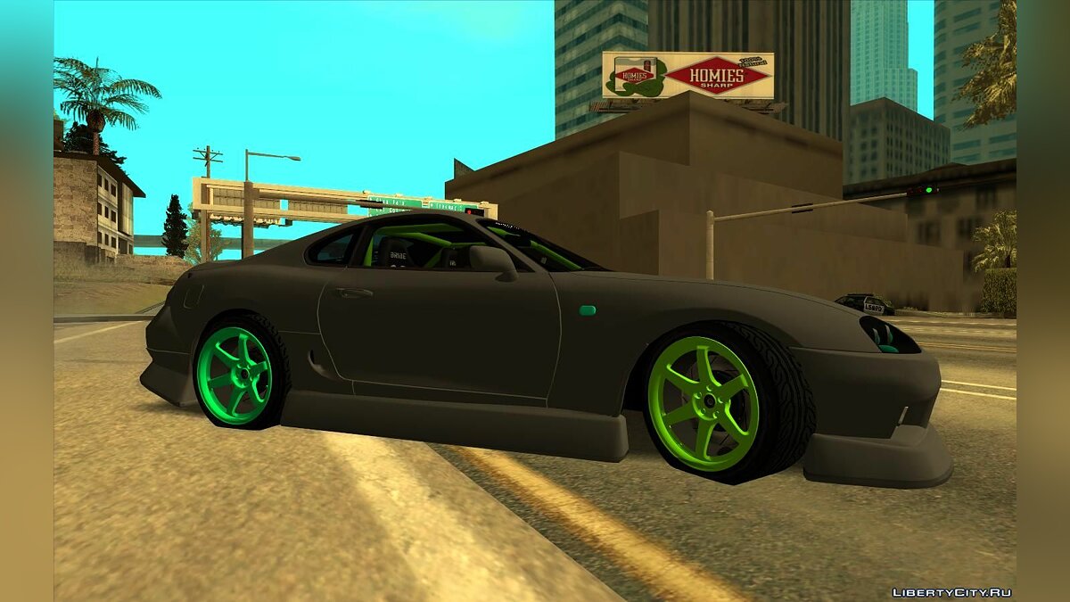 Скачать Toyota Supra Drift Monster Energy для GTA San Andreas