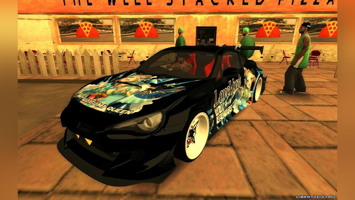 Скачать 2013 Toyota GTR86 Rocket Bunny Pandem V3 (GT86 x R35) для GTA San  Andreas