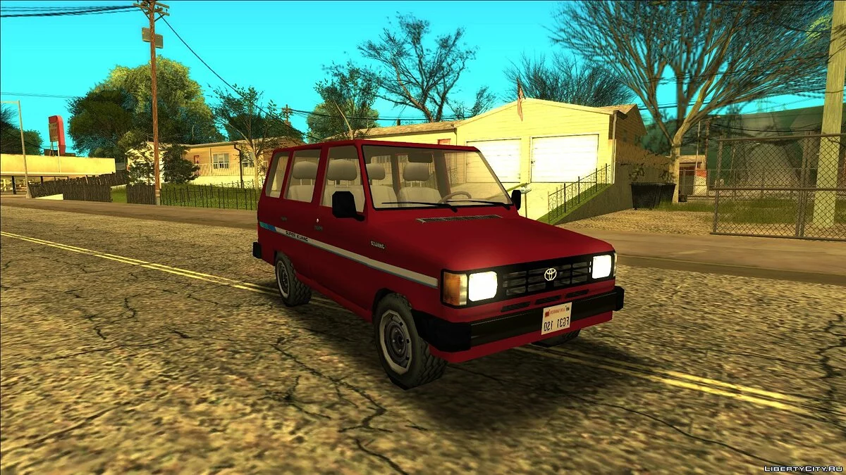 Toyota Kijang KF40 / GTA San Andreas