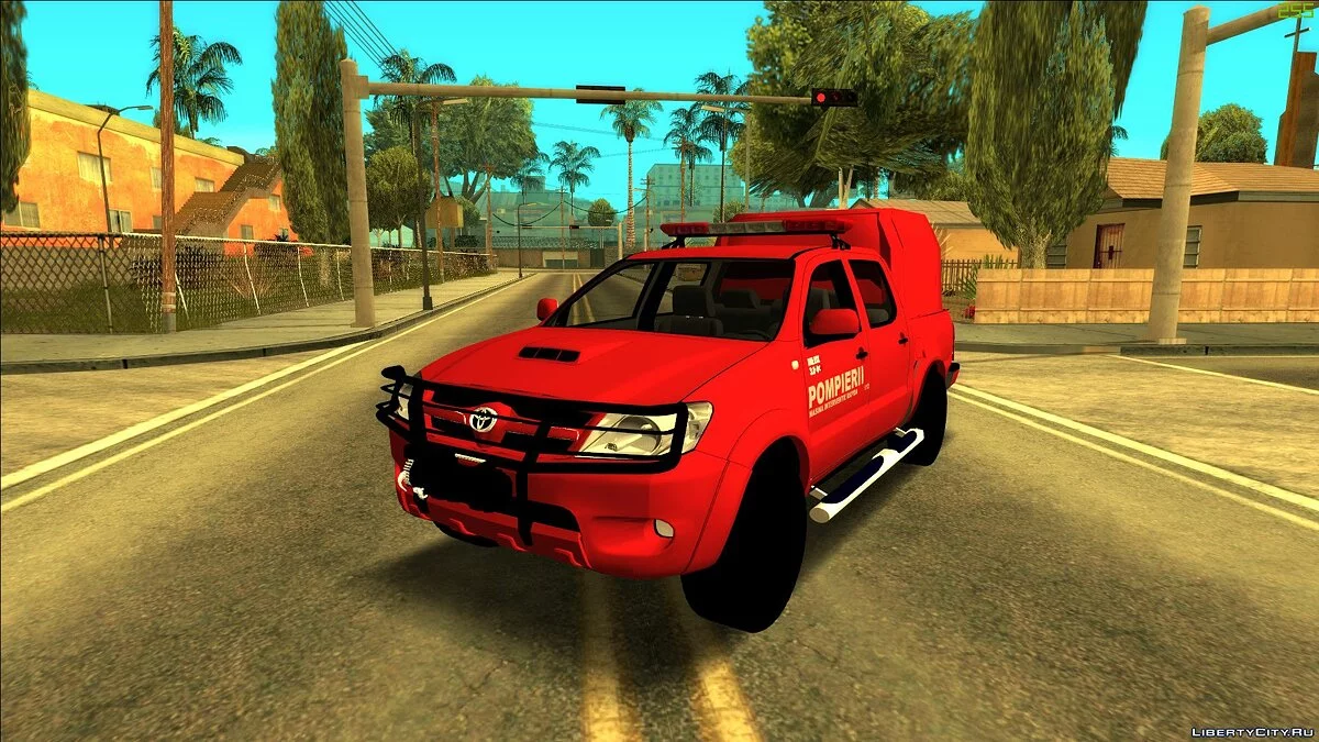 Toyota Hilux Pompierii / GTA San Andreas