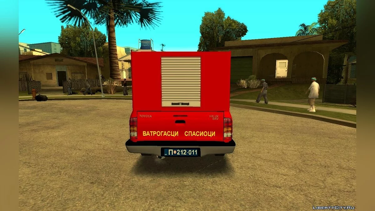 Toyota Hilux Vatrogasci Spasioci / GTA San Andreas