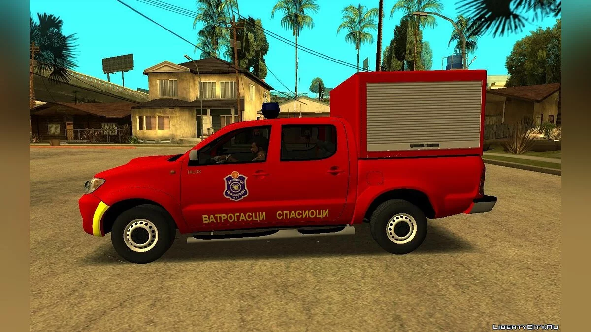 Toyota Hilux Vatrogasci Spasioci / GTA San Andreas