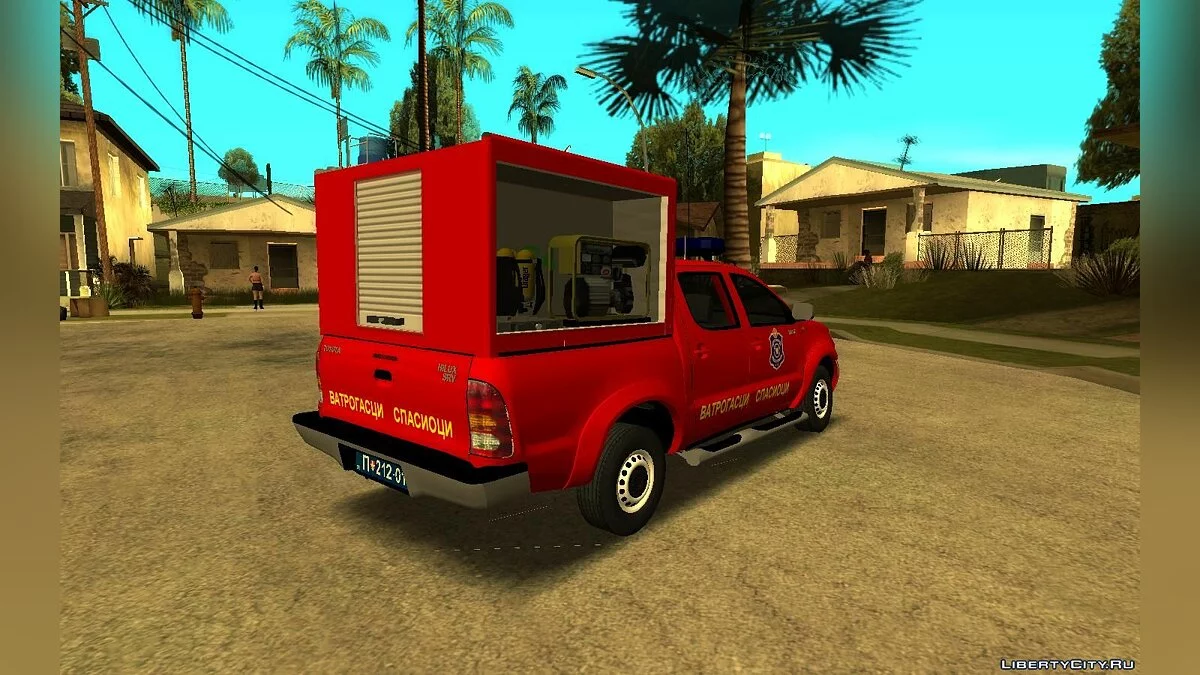 Toyota Hilux Vatrogasci Spasioci / GTA San Andreas